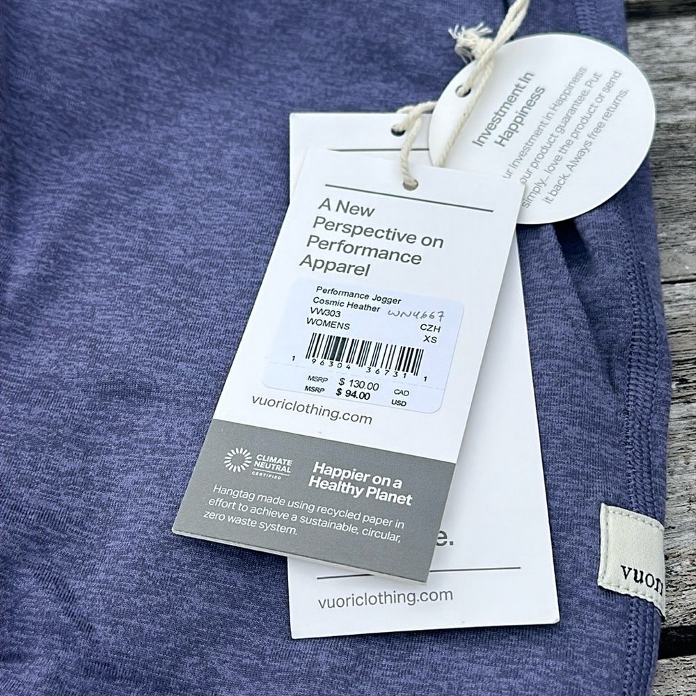 Vuori Blue Track Pants - Picture 3 of 7